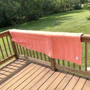 Faribault Woolen Mill Bed Runner Throw Blanket Stadium Bleachers 31 x 78 Wool